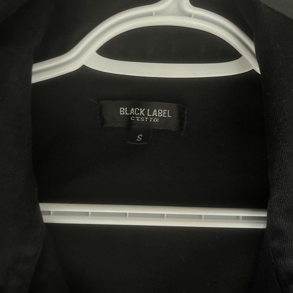 BLACK DENIM JACKET - Picture 2 of 2